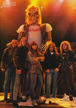 IRON MAIDEN Fear Of The Dark World Tour Poster Print