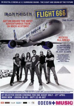 IRON MAIDEN Flight 666 Poster
