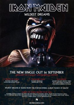 IRON MAIDEn Wildest Dreams Poster Print