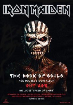 IRON MAIDEN The Book Of Souls Poster Print