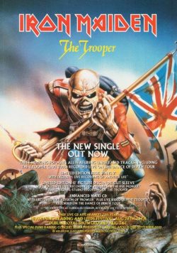 IRON MAIDEN The Trooper Poster