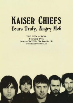 KAISER CHIEFS Yours Truly, Angry Mob Poster Print