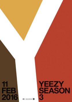 KANYE WEST Yeezy Season 3 Poster Print