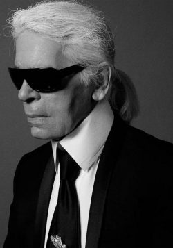 KARL LAGERFELD Fashion Designer Poster