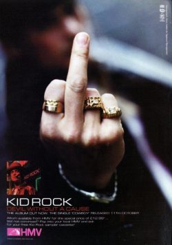 KID ROCK Devil Without A Cause Poster