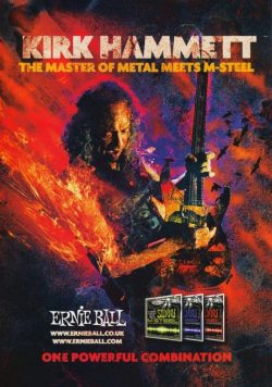 KIRK HAMMETT Metallica Poster Print