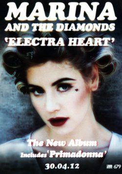 MARINA & THE DIAMONDS Electra Heart Poster