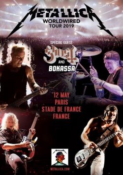 METALLICA WorldWired 2019 European/UK Tour PARIS Stade De France Poster