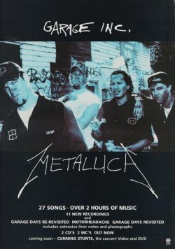 METALLICA Garage Inc. Poster Print