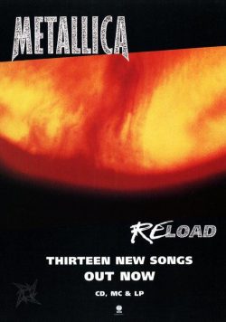METALLICA ReLoad Poster