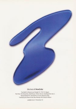 NEW ORDER The Best Of Poster