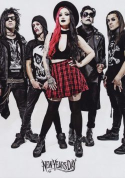 NEW YEARS DAY Malevolence Poster Print