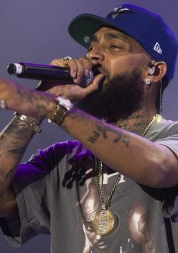 NIPSEY HUSSLE Rapper Victory Lap Poster Print