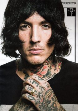 OLI SYKES Bring Me The Horizon Poster Print