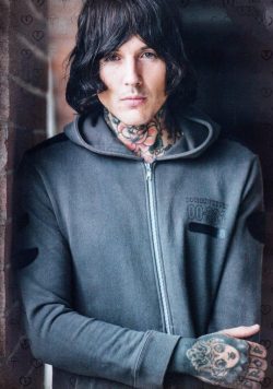 OLI SYKES Bring Me The Horizon Poster Print