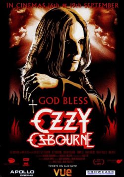 OZZY OZBOURNE God Bless Poster