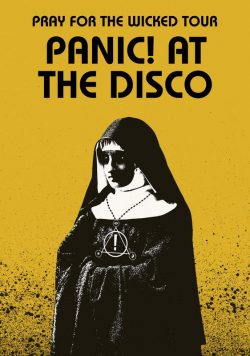 PANIC! AT THE DISCO Pray For The Wicked 2019 Tour: Yellow Poster Print
