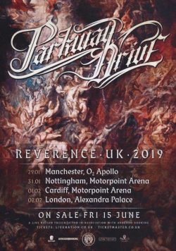 PARKWAY DRIVE Reverence 2019 UK Tour Poster Print