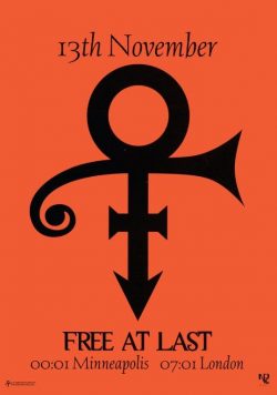 PRINCE Free At Last Poster Print