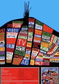 RADIOHEAD Hail to the Thief Poster Print