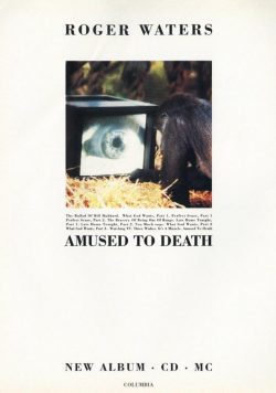 ROGER WATERS Amused To Death Poster Print
