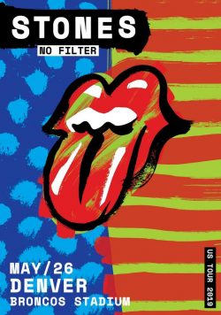 ROLLING STONES No Filter 2019 U.S. Stadium Tour
