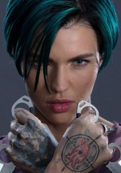 RUBY ROSE DJ Poster Print