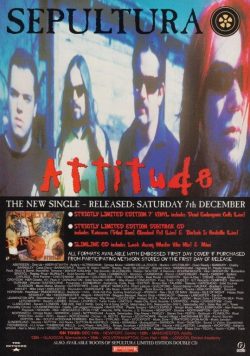SEPULTURA Attitude Poster Print
