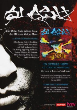 SLASH Guns N? Roses Poster Print