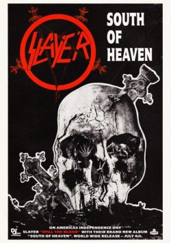 SLAYER South Of Heaven Poster