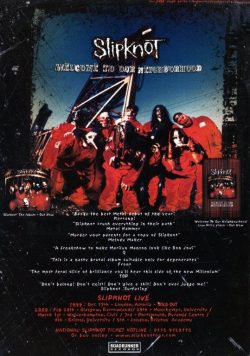 SLIPKNOT Welcome To Our Neighbourhood Poster