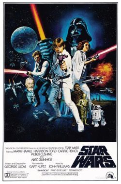 STAR WARS - A New Hope Movie Poster Print