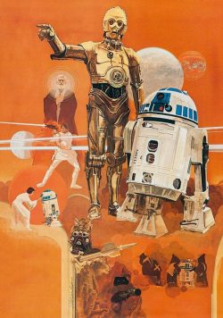 STAR WARS Movie Poster Print