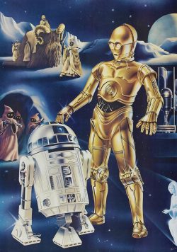 STAR WARS Movie Poster Print