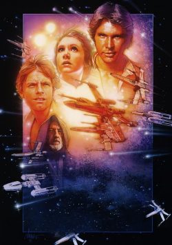 STAR WARS Movie Poster Print