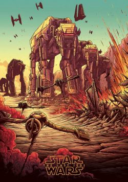 STAR WARS: THE LAST JEDI - IMAX AMC Poster