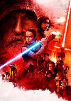 STAR WARS; THE LAST JEDI Movie Poster Print