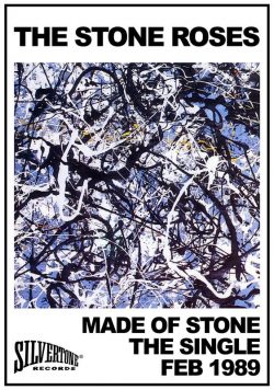THE STONE ROSES Made Of Stone - The Single Poster