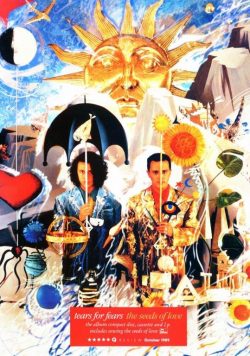 TEARS FOR FEARS The Seeds Of Love Poster