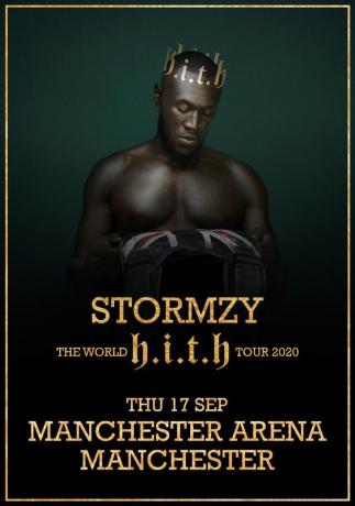 STORMZY H.I.T.H. 2020 UK Tour: Nottingham Motorpoint Arena - 18th September 2020 Poster