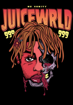 JUICE WRLD Death Race For Love World Drugs Lucid Dreams Juice Wrld Tour 999 Poster Print