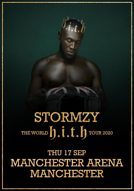 Stormzy Manchester Arena Poster Heavy Is The Head Uk Tour Prints4u Stormzy Manchester Arena Poster Heavy Is The Head Uk Tour Prints4u