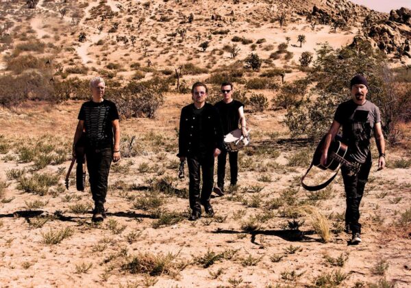 U2 Joshua Tree 2019 World Tour: Promotional Photo - Oceania & Asia Tour Poster