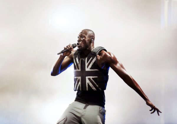 STORMZY Live at Glastonbury Poster Print
