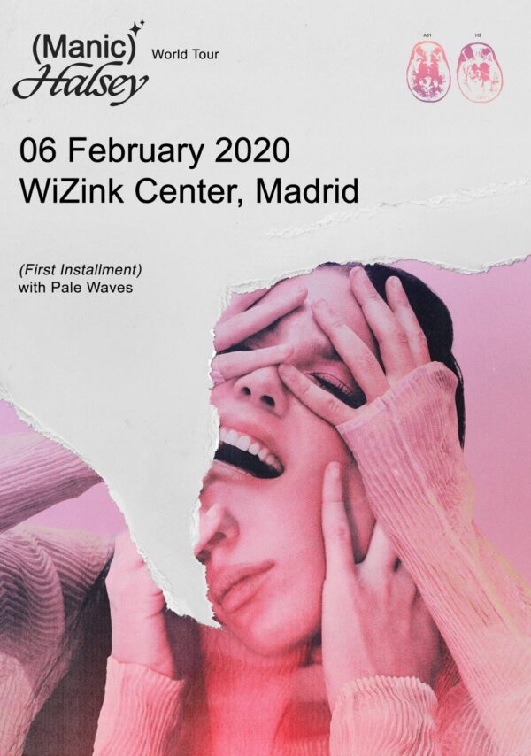 HALSEY Manic 2020 World Tour: MADRID WiZink Center Poster
