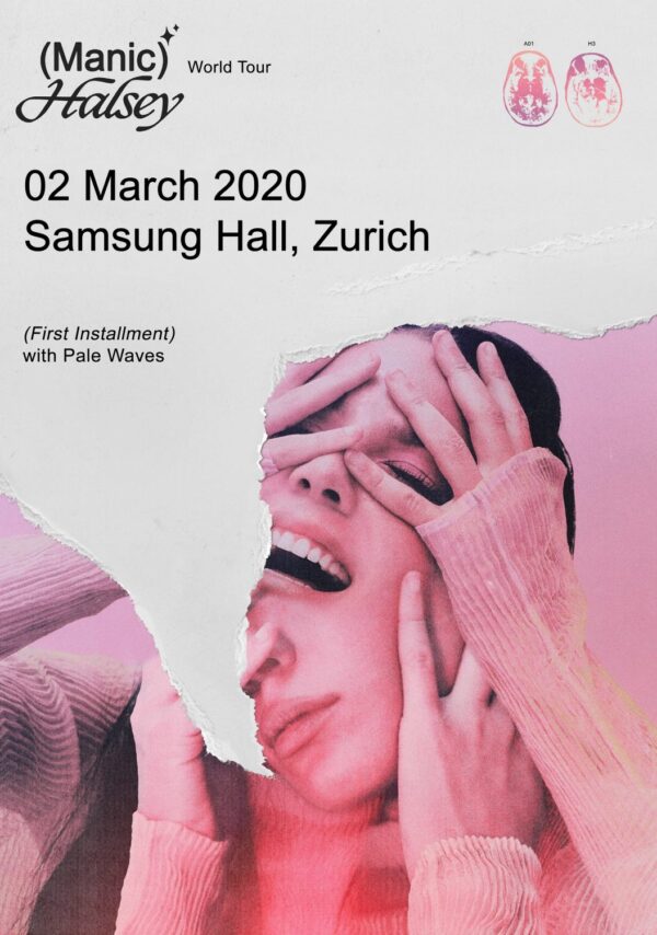 HALSEY Manic 2020 World Tour: ZURICH Samsung Hall Poster