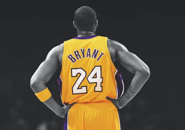 KOBE BRYANT Black Mumba Poster Print