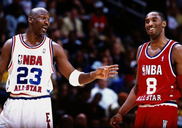 KOBE BRYANT & Michael Jordan Poster Print