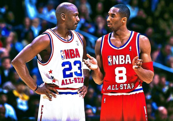 KOBE BRYANT & Michael Jordan Poster