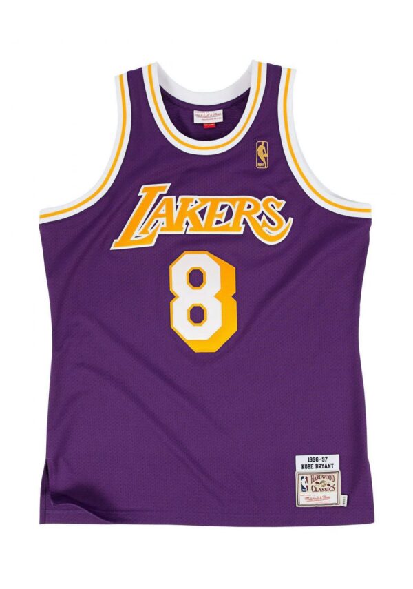 KOBE BRYANT 1996-97 Los Angeles Lakers Jersey Poster Print